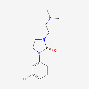 molecular formula C13H18ClN3O B1204650 Imidoline CAS No. 7303-78-8