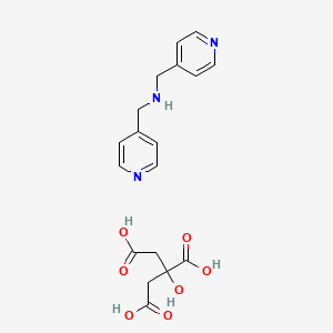 molecular formula C18H21N3O7 B1204655 Bicordin CAS No. 22164-96-1