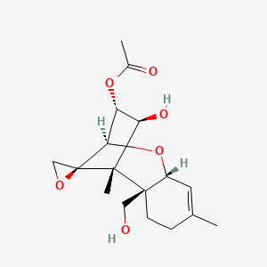 molecular formula C17H24O6 B1204658 3-Acetoxyscirpene-4,15-diol CAS No. 70402-13-0