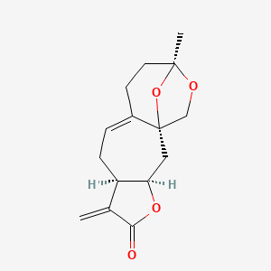 molecular formula C15H18O4 B1204667 Dihydrogriesenin 
