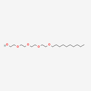 molecular formula C18H38O5 B1204670 3,6,9,12-Tetraoxadocosan-1-ol CAS No. 5703-94-6