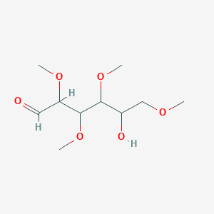 molecular formula C10H20O6 B12046702 2,3,4,6-Tetra-O-methyl-D-mannose CAS No. 15075-09-9