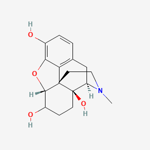 molecular formula C17H21NO4 B12046757 6-Hydroxy Oxymorphone CAS No. 483981-19-7