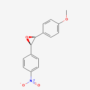 trans-4-Methoxy-4'-nitrostilbene oxide