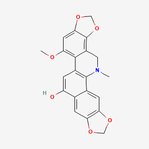 B1204688 12-Hydroxydihydrochelirubine CAS No. 131984-77-5