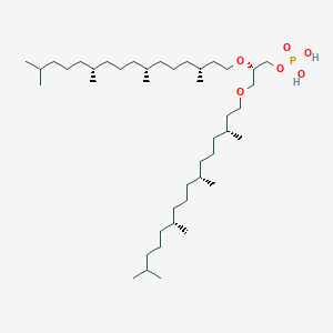 molecular formula C43H89O6P B1204700 2,3-bis-O-phytanyl-sn-glycerol 1-phosphate 