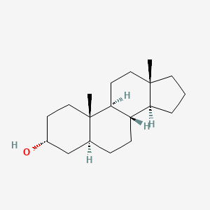 molecular formula C19H32O B1204701 Androstanol CAS No. 7657-50-3
