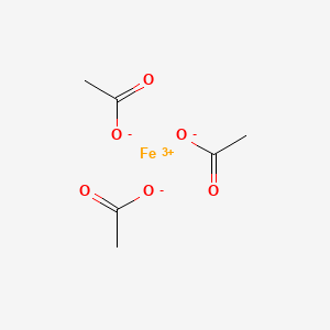 molecular formula C6H12FeO6 B1204707 Iron(3+) acetate CAS No. 2140-52-5