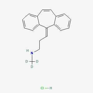 molecular formula C19H20ClN B12047155 Desmethylcyclobenzaprine-d3 (hydrochloride) 