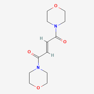 molecular formula C12H18N2O4 B12047239 (E)-1,4-dimorpholinobut-2-ene-1,4-dione CAS No. 5602-34-6