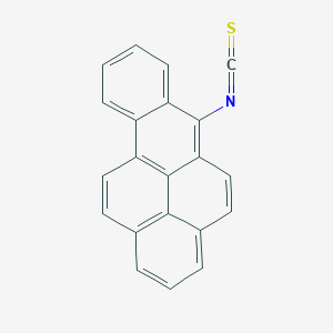 molecular formula C21H11NS B120476 6-Benzo(a)pyrenyl isothiocyanate CAS No. 152832-13-8