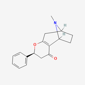 molecular formula C17H19NO2 B1204761 Strobamine 