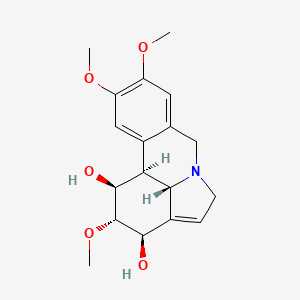 molecular formula C18H23NO5 B1204764 Narcissidine 