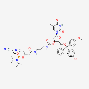molecular formula C49H62N7O11P B12047659 Phosphate-ON Phosphoramidite 