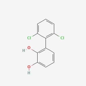 molecular formula C12H8Cl2O2 B1204766 2',6'-Dichloro-biphenyl-2,6-diol 