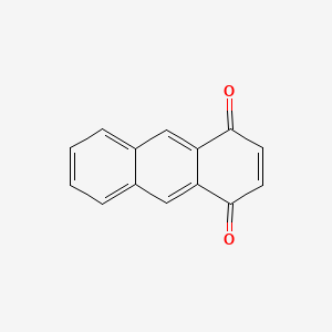 molecular formula C14H8O2 B1204791 1,4-Anthraquinone CAS No. 635-12-1