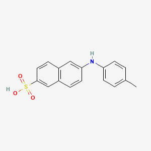 2-Naphthalenesulfonic acid, 6-[(4-methylphenyl)amino]-