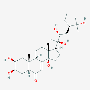 molecular formula C29H48O7 B012048 Makisterone C CAS No. 19974-41-5