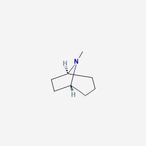 molecular formula C8H15N B1204802 Tropane CAS No. 529-17-9