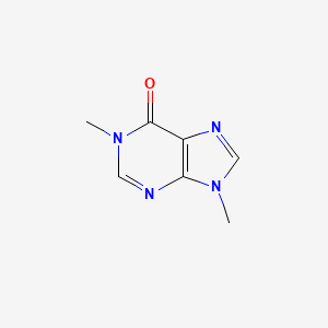 molecular formula C7H8N4O B1204803 1,9-Dimethylhypoxanthine CAS No. 20535-82-4