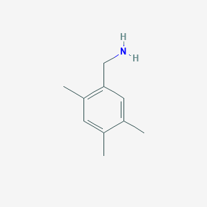molecular formula C10H15N B12048032 1-(2,4,5-Trimethylphenyl)methanamine CAS No. 72221-85-3