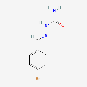molecular formula C8H8BrN3O B1204818 2-(4-Bromobenzylidene)hydrazinecarboxamide 