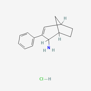3-Phenylbicyclo(3.2.1)oct-3-en-2-amine