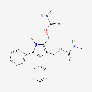 1-Methyl-2,3-diphenyl-4,5-bis(hydroxymethyl)pyrrole bis(N-methylcarbamate)