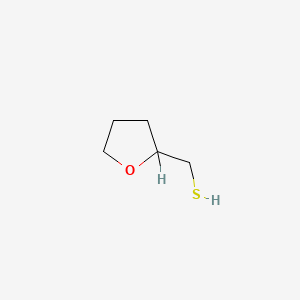 molecular formula C5H10OS B1204851 Tetrahydrofurfuryl mercaptan CAS No. 5069-94-3