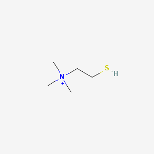 molecular formula C5H14NS+ B1204863 THIOCHOLINE 