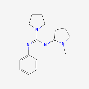 molecular formula C16H22N4 B1204869 Pirogliride CAS No. 62625-18-7