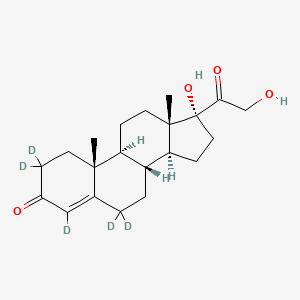 molecular formula C21H30O4 B12048692 Cortodoxone-d5 