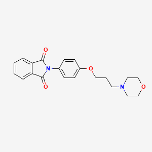 Phthalimide, N-(4-(3-morpholinopropoxy)phenyl)-