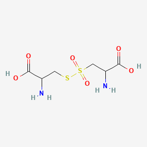 molecular formula C6H12N2O6S2 B1204877 Cystine disulfoxide 