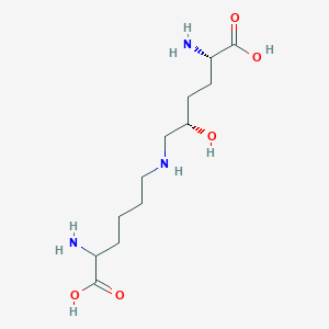 delta-Hydroxylysylnorleucine