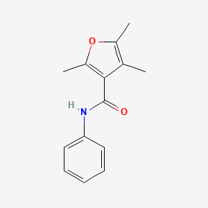 molecular formula C14H15NO2 B1204882 Methfuroxam CAS No. 28730-17-8