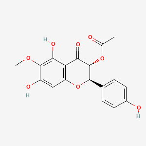 6-Methoxyaromadendrin 3-O-acetate