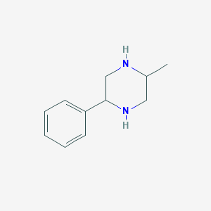 molecular formula C11H16N2 B12049059 2-Methyl-5-phenylpiperazine CAS No. 904816-81-5
