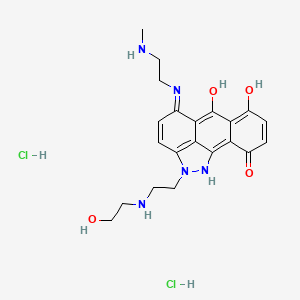 B1204906 Teloxantrone hydrochloride CAS No. 123830-79-5