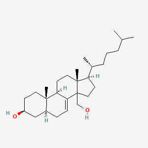 14-(Hydroxymethyl)cholest-7-en-3-ol