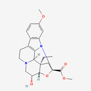 Methyl 18-hydroxy-11-methoxy-14,15-dihydro-14,17-epoxyeburnamenine-14-carboxylate