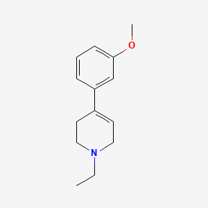 1-Ethyl-4-(3-methoxyphenyl)-1,2,3,6-tetrahydropyridine