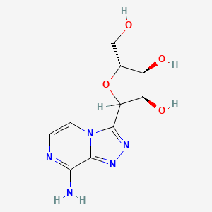 8-Amino-3-D-ribofuranosyl-1,2,4-triazolo(4,3-a)pyrazine