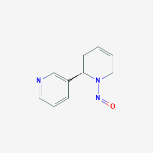 molecular formula C10H11N3O B120494 1,2,3,6-Tetrahydro-1-nitroso-2,3'-bipyridine CAS No. 71267-22-6