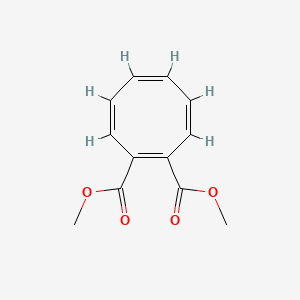 molecular formula C12H12O4 B12049425 Dimethyl 1,3,5,7-cyclooctatetraene-1,2-dicarboxylate CAS No. 15956-91-9