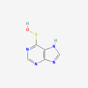 Purine-6-sulfenic acid