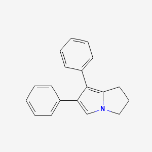 6,7-Diphenyl-2,3-dihydro-1H-pyrrolizine