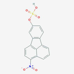 molecular formula C16H9NO6S B120499 3-Nitrofluoranthene-9-sulfate CAS No. 156497-84-6