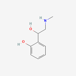 2-[1-Hydroxy-2-(methylamino)ethyl]phenol