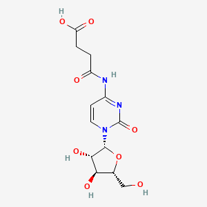N(4)-Succinyl-1-beta-D-arabinofuranosylcytosine